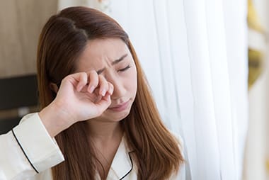 睡眠不足など生活習慣の乱れ