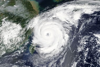 うつ病と台風について