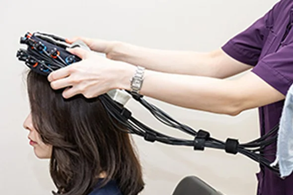 専用機器の装着・事前説明