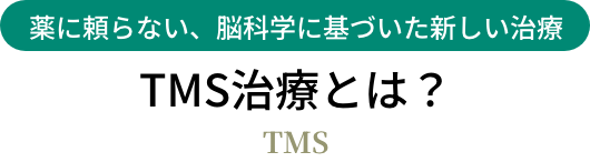 TMS治療とは？